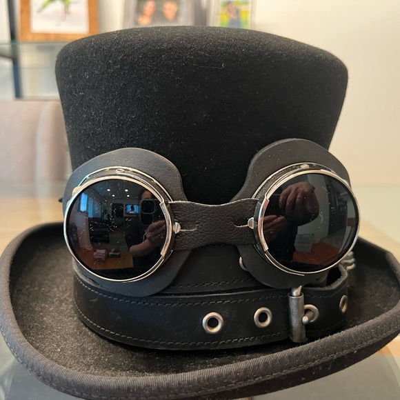 - New York hat co custom steam punk hat
